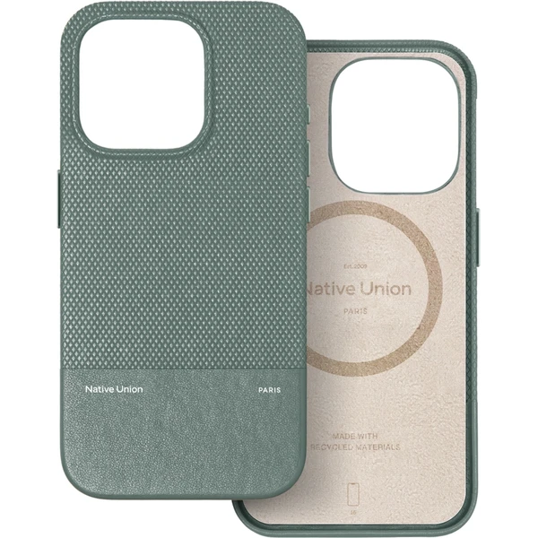 Native Union (RE) Classic MagSafe kryt iPhone 16 zelený - Puzdra - Hlavný obrázok