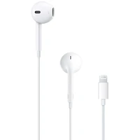 Apple EarPods Lightning slúchadlá s mikrofónom biela - Slúchadlá