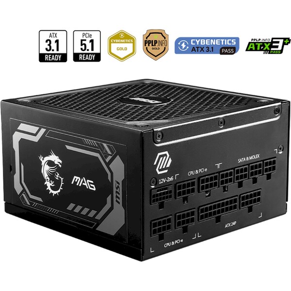 E-shop MSI MAG A1250GL PCIE5 1250W