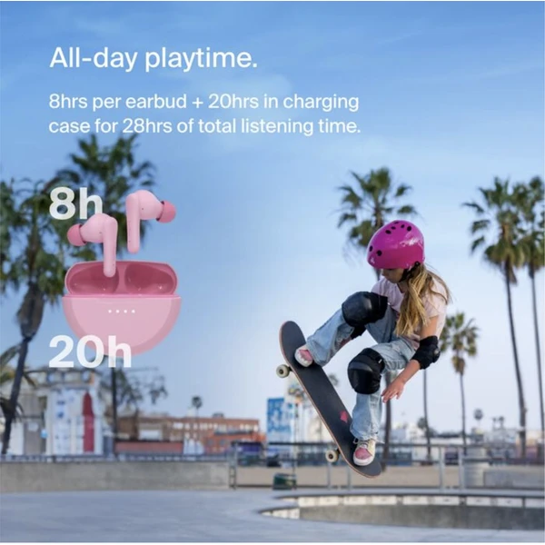 Belkin SOUNDFORM™ Nano 2 detské bezdrôtové slúchadlá ružové - Slúchadlá - Obrázok 1FCF000O01