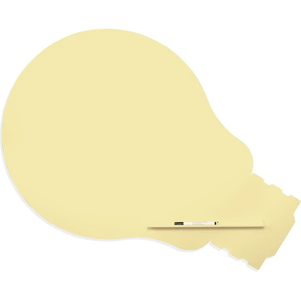 Rocada Skin Shape Idea 6461-1015 magnetická tabuľa slonová kosť RAL 1015 - Magnetické tabule - Hlavný obrázok
