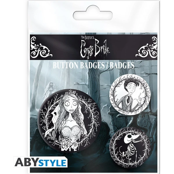 Odznaky Abysse Corp Corpse Bride - Trio - Odznaky - Obrázok 1FQO000K01