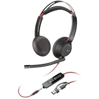 Poly Blackwire 5220 Stereo slúchadlá čierna  - Slúchadlá