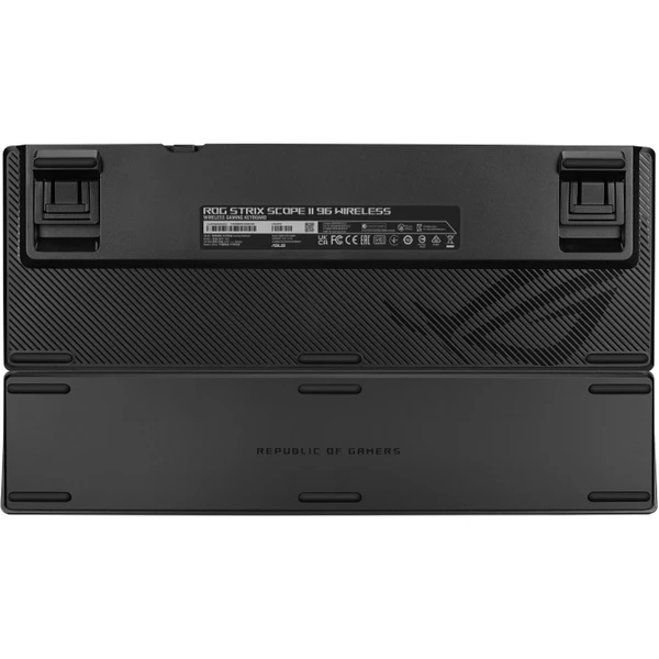 ASUS ROG Strix Scope II 96 bezdrôtová herná klávesnica (US) (RX SNOW) čierna - Klávesnice - Obrázok 1G77000701