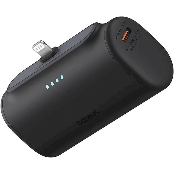Baseus Compact IP powerbanka 5000mAh 20W s konktorom Lightning čierna - Powerbanky - Hlavný obrázok