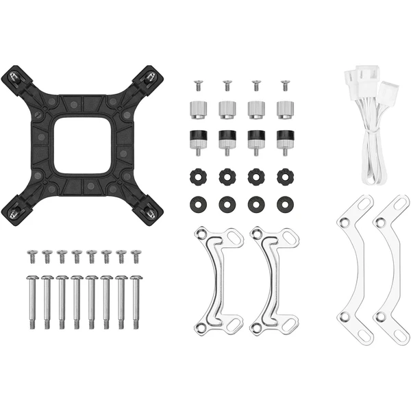 DEEPCOOL LE240 V2 biely - Chladiče - Obrázok 1GUF000K01