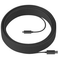 Logitech Strong USB-A/USB-C napájací kábel 25m čierny - Káble a redukcie
