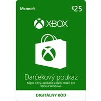 Xbox Live - kredit 25 EUR - Digitálne kredity