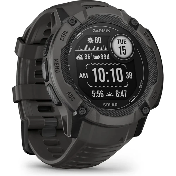 Garmin Instinct 2X Solar Graphite - Inteligentné hodinky - Obrázok 1HU6000P01