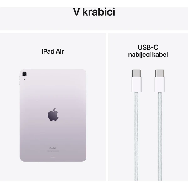 Apple iPad Air 11" 512GB Wi-Fi fialový (2024) (Kategória A) - Tablety - Obrázok 1I84000J01