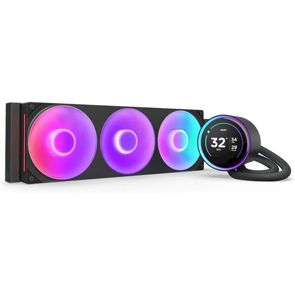 NZXT Kraken Elite 360 RGB čierny - Chladiče - Hlavný obrázok