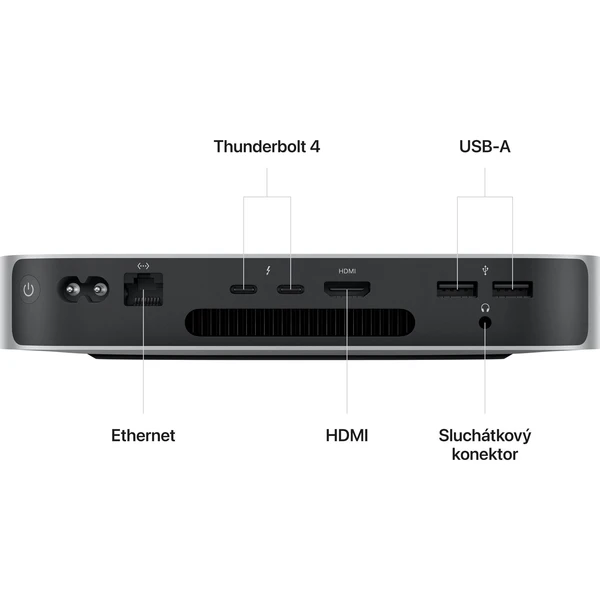 CTO Apple Mac mini (2023) / 10Gbps / 16GB / 256GB SSD - Stolné počítače - Obrázok 1JI1000G01