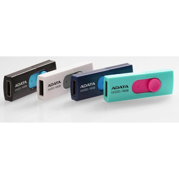 ADATA Flash Disk 64GB UV220 čierna - Flashdisky - Obrázok 1KKVF00101