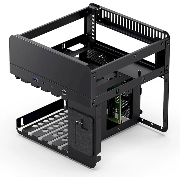 Jonsbo N2 Mini-ITX čierna - Počítačové skrine - Obrázok 1KUD000K01