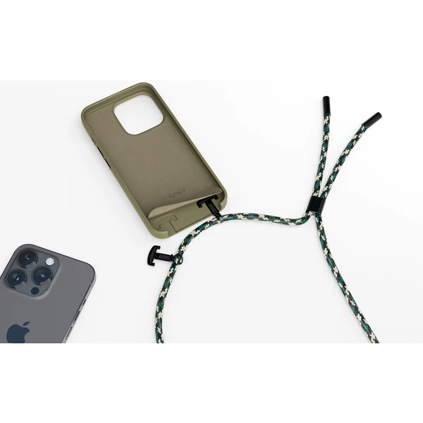 EPICO silikónový kryt so šnúrkou pre iPhone 14 Plus zelený - Puzdra - Obrázok 1LC8700301
