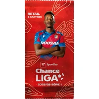 Futbalové karty SportZoo Chance Liga 2025/26 - 1. séria Retail balíček - Futbalové karty