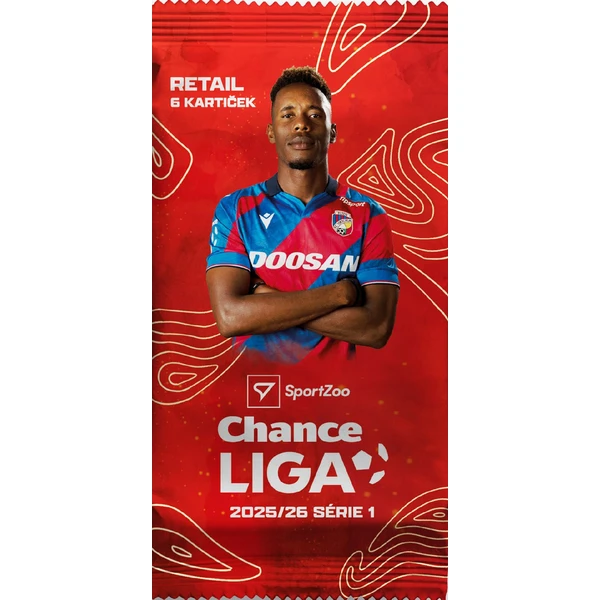 Futbalové karty SportZoo Chance Liga 2025/26 - 1. séria Retail balíček - Futbalové karty - Hlavný obrázok