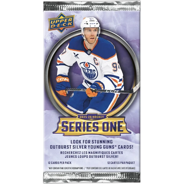 Hokejové karty 2025/26 Upper Deck Series 1 Starter Kit (album + karty) - Hokejové karty - Obrázok 1LPK000K01