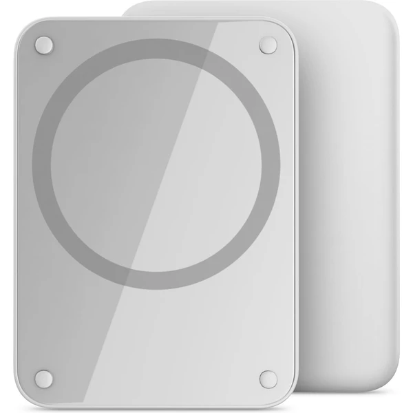 iWant MagSafe powerbanka 4200 mAh svetlo šedá - Powerbanky - Obrázok 1LQWF00101