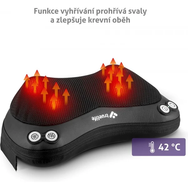 TrueLife RelaxBack B3 Charge masážny vankúš - Masážny prístroj - Obrázok 1M42000N01
