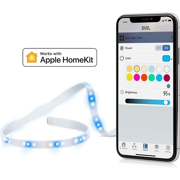 Eve Light Strip LED pásik s adaptívnym osvetlením - predĺženie 2 m (Apple Homekit) - LED pásy - Obrázok 1M72000301