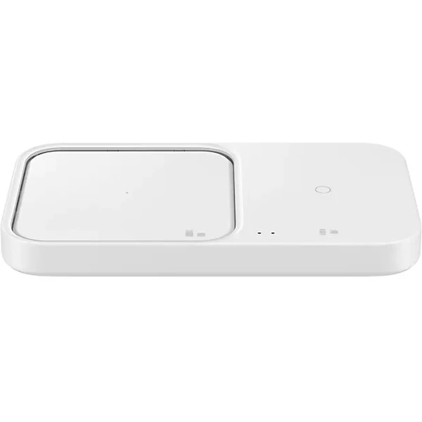 Samsung DUO bezdrôtová nabíjacia podložka s adaptérom 15W (EP-P5400TWE) biela - Nabíjačky - Obrázok 1N38100501