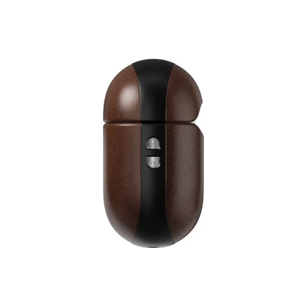 Nomad Modern Leather puzdro AirPods Pro 2. generácie tmavo hnedé - Puzdra - Obrázok 1NH5000N01