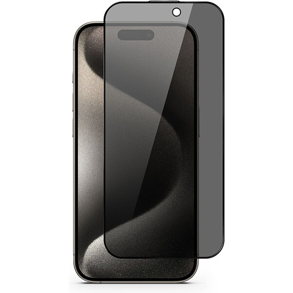 Epico Edge do Edge Privacy Glass IM iPhone 15 Pro Max s aplikátorom