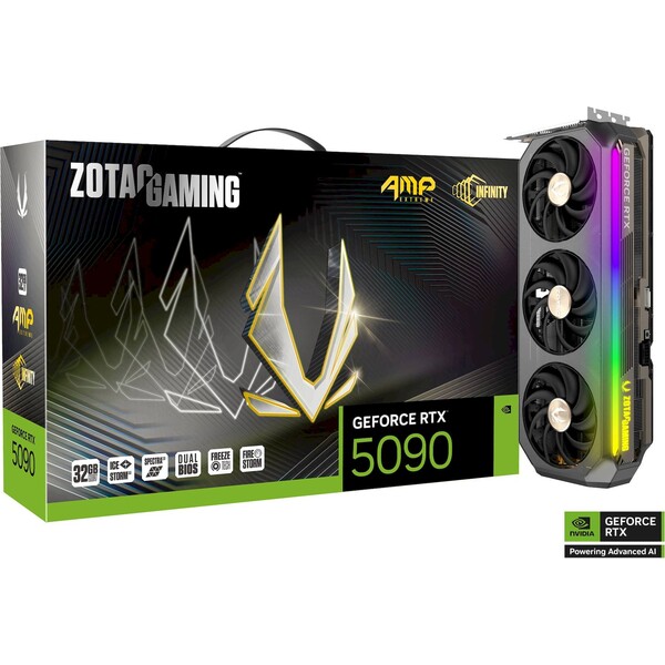 ZOTAC NVIDIA GeForce RTX 5090 AMP Extreme INFINITY - Grafické karty - Obrázok 1OII000K01