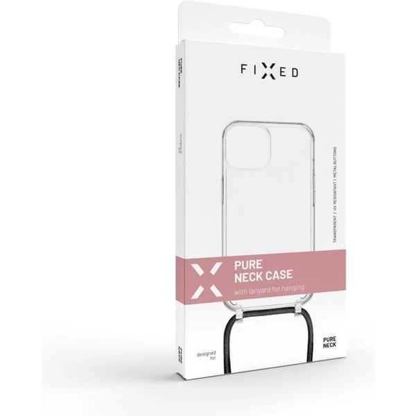 FIXED Pure Neck kryt s čiernou šnúrkou na krk pre Samsung Galaxy S23+ - Puzdra - Obrázok 1OX3G00101