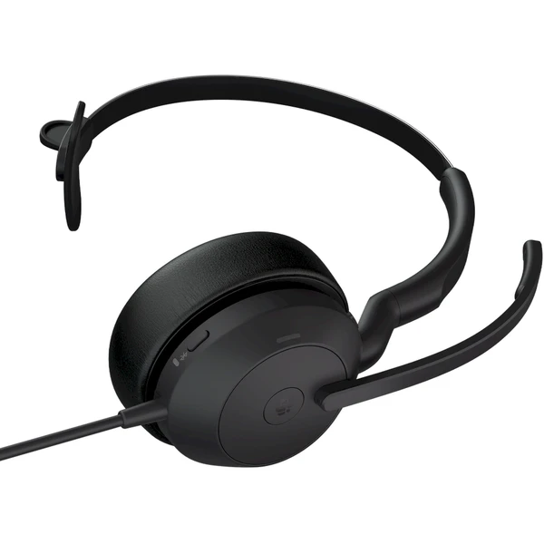 Jabra Evolve2 50 USB-C/A MS Mono slúchadlá čierna - Slúchadlá - Obrázok 1P4J000K01
