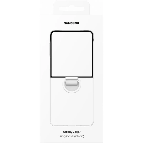 Samsung Ring Case ochranný kryt Galaxy Z Flip7 číry - Puzdra - Obrázok 1PGE000K01