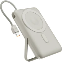 Epico UltraPack 4v1 10000mAh Watch Mag+ bezdrôtová powerbanka sivá - Powerbanky