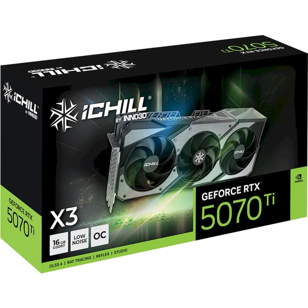 INNO3D NVIDIA GeForce RTX 5070 Ti iChill X3 16GB GDDR7 - Grafické karty - Obrázok 1QWH000K01