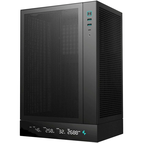 DEEPCOOL CH170 Digital čierna - Počítačové skrine - Obrázok 1R2E000K01
