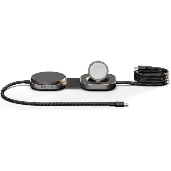 E-shop ZENS USB C-C Pro 3 MagSafe/Qi2 3v1 nabíjačka s USB-C káblom (140W) čierna