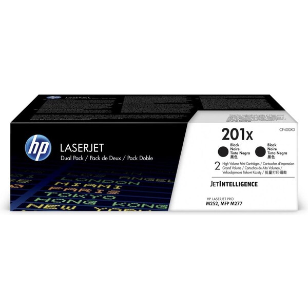 E-shop HP CF400XD č. 201X Čierna dvojbalenie originálne