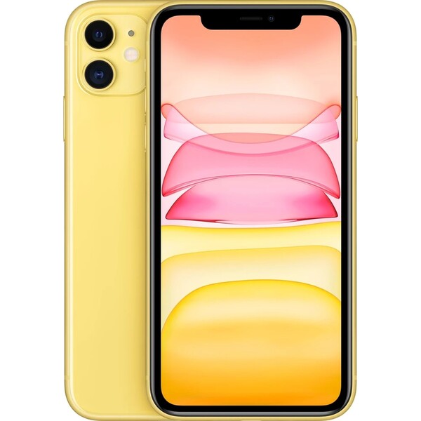 Apple iPhone 11 128GB žltý (Kategória A) - Mobilné telefóny - Hlavný obrázok