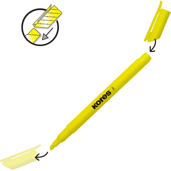 Kores HIGH LINER popisovače 4 farby - Popisovače - Obrázok 1S7H000K01
