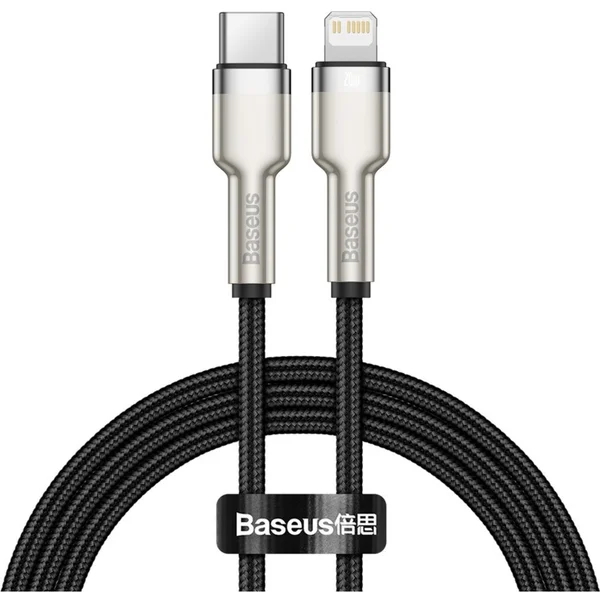Baseus Cafule USB-C/Lightning napájací kábel 20W 1m čierny - Káble a redukcie - Hlavný obrázok