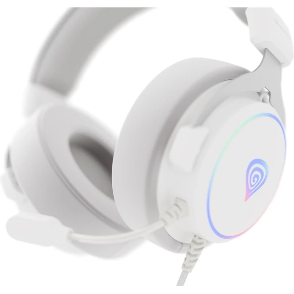 Genesis NEON 764 headset biely - Slúchadlá - Obrázok 1SSE000K01