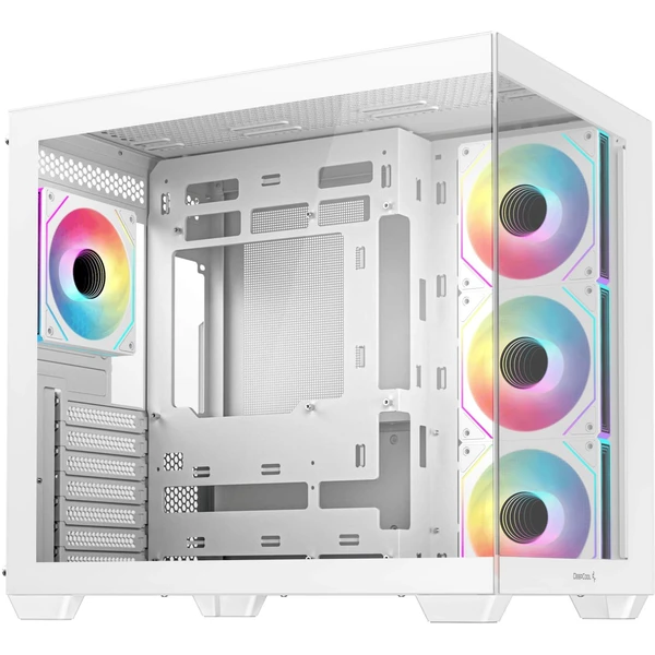 DEEPCOOL CG530 4F biela - Počítačové skrine - Obrázok 1T2E000K01