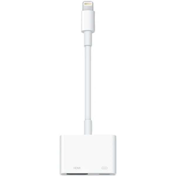 Apple Lightning -> HDMI/Lightning redukcia 0,08m biela - Káble a redukcie - Hlavný obrázok