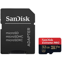 SanDisk Extreme PRO microSDHC 32GB + SD adaptér - Pamäťové karty