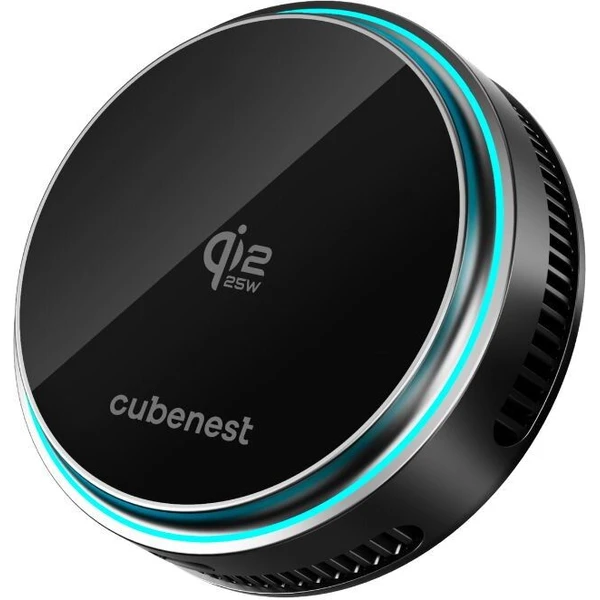 CubeNest SQ1C2 Qi2.2 (MagSafe) držiak do auta s nabíjaním a chladením - Držiaky - Obrázok 1TBK000K01
