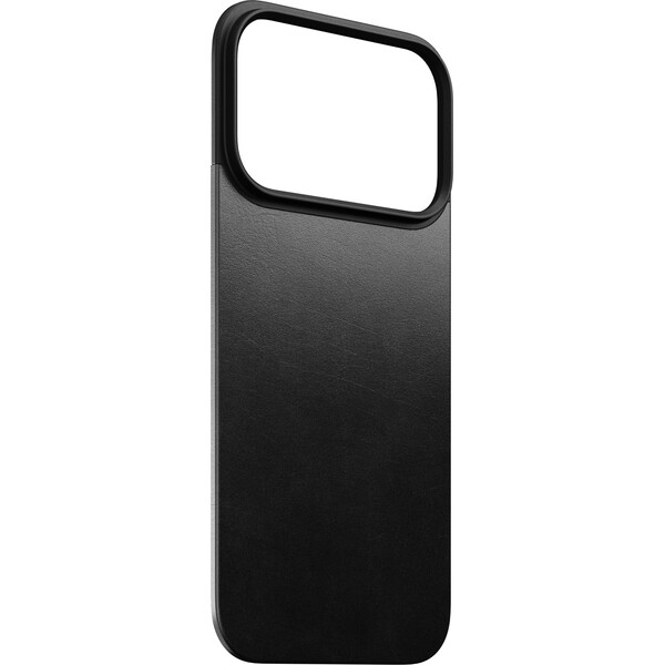 Nomad Magnetic Leather Back (Horween) Magsafe kožený kryt iPhone 17 Pro Black