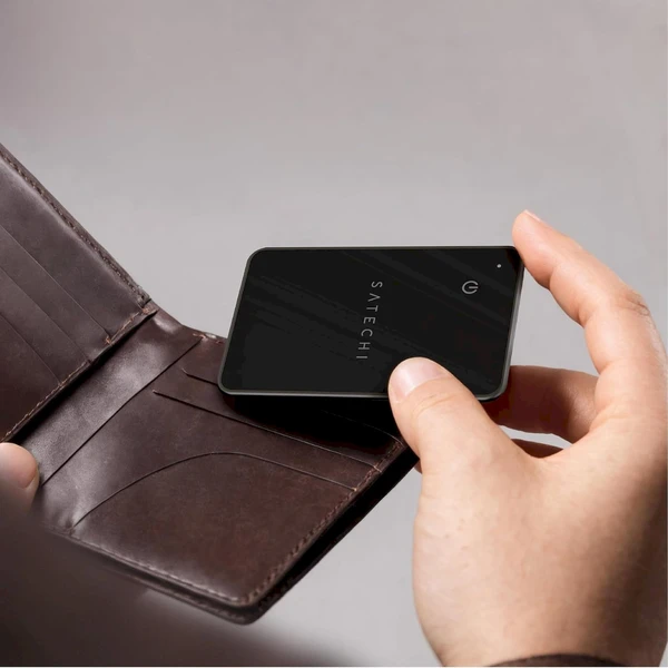 Satechi FindAll Card lokátor s Apple FindMy čierny - Lokátory - Obrázok 1TUI000K01