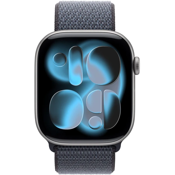 Apple Watch 49/46/45/44mm oceľovo modrý prevliekací športový remienok - Remienky - Obrázok 1TWH000K01