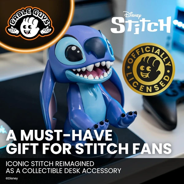 EXG Cable Guys Lilo & Stitch - Smiling Stitch - Figúrky - Obrázok 1U2M000K01