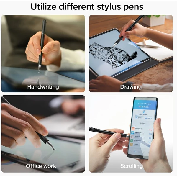 Spigen Universal Stylus Pen čierny - Stylusy - Obrázok 1U66000N01